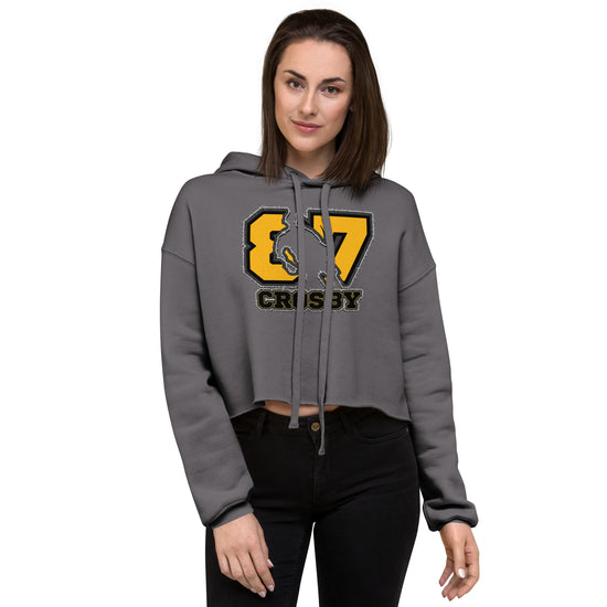 Crosby Women's Cropped Hoodie - Fandom-Made