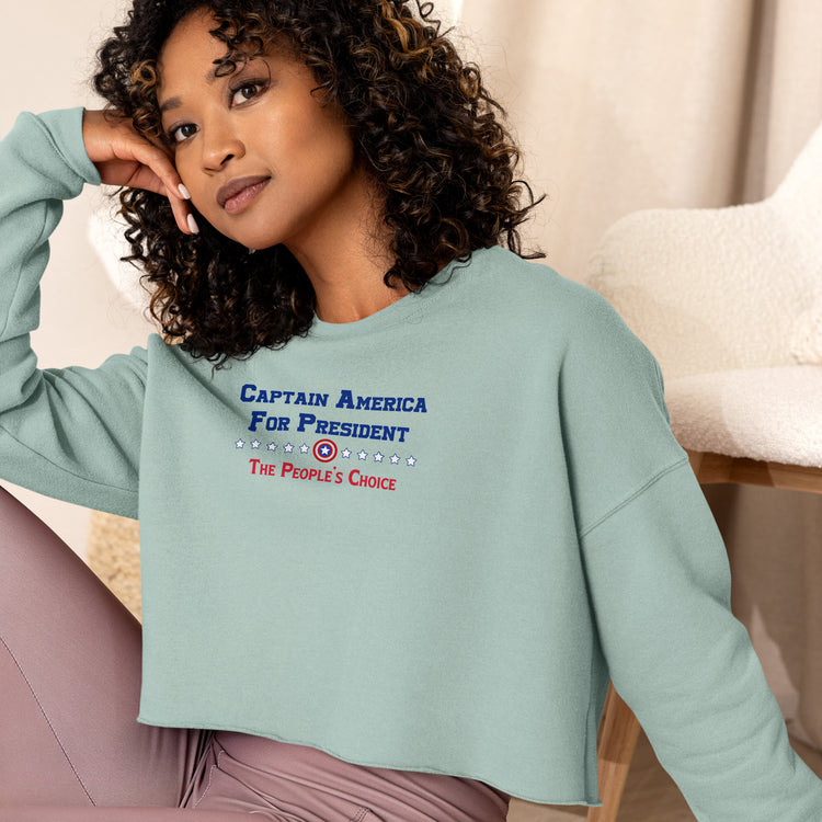 Captain America For President Sweatshirt