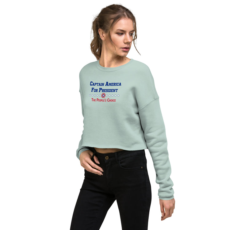 Captain America For President Sweatshirt