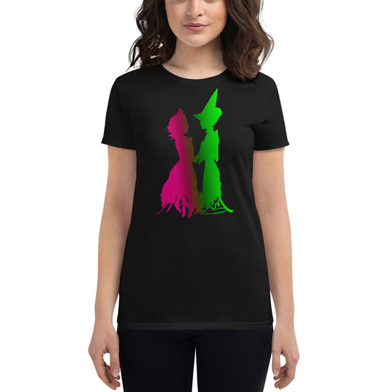 Elphaba And Glinda Women's Fashion Fit T-Shirt - Fandom-Made