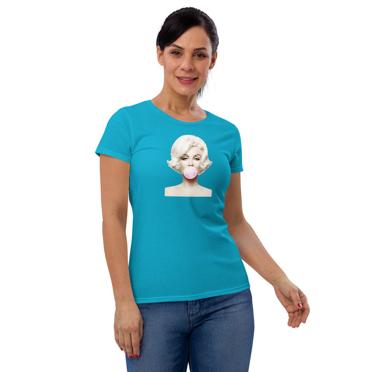 Marilyn Bubblegum Women's Fashion Fit T-Shirt - Fandom-Made