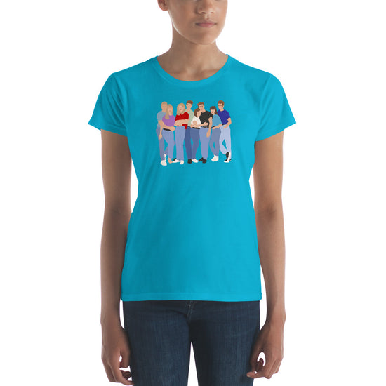 90210 Group Women's Fashion Fit T-Shirt - Fandom-Made