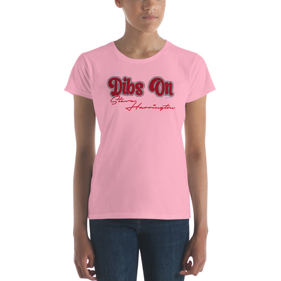 Dibs On Steve Harrington Women's Fashion Fit T-Shirt - Fandom-Made