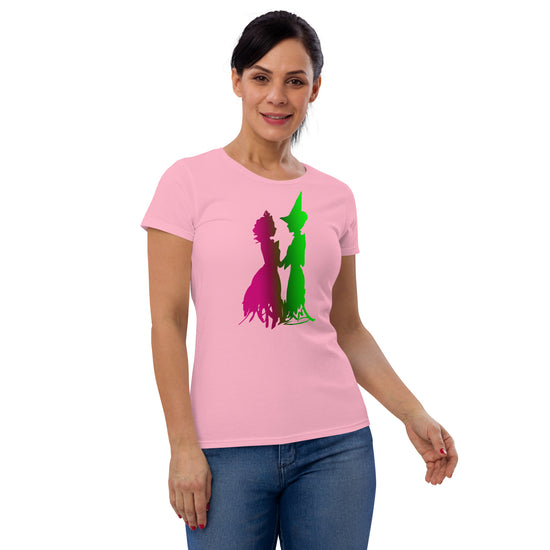 Elphaba And Glinda Women's Fashion Fit T-Shirt - Fandom-Made