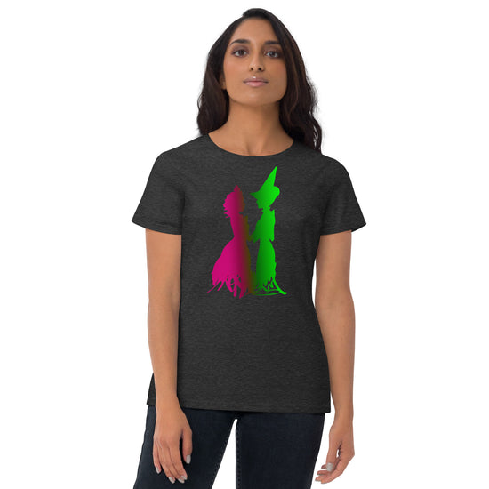 Elphaba And Glinda Women's Fashion Fit T-Shirt - Fandom-Made