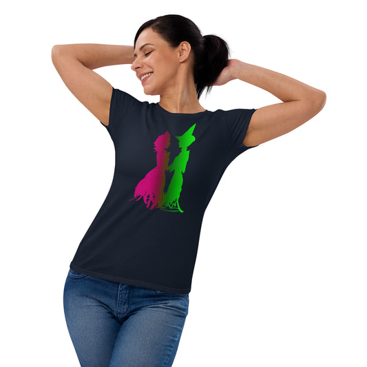 Elphaba And Glinda Women's Fashion Fit T-Shirt