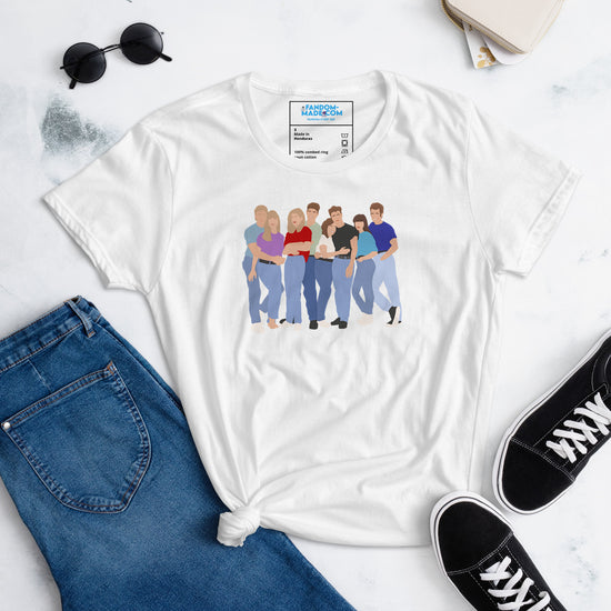 90210 Group Women's Fashion Fit T-Shirt - Fandom-Made