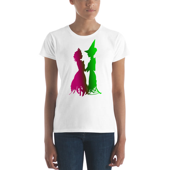Elphaba And Glinda Women's Fashion Fit T-Shirt - Fandom-Made