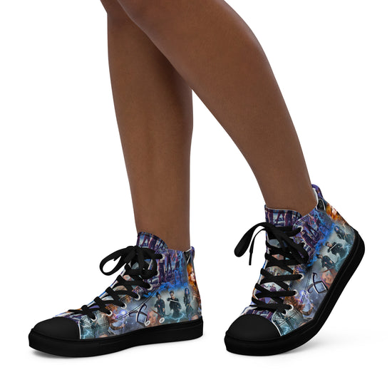 Shadowhunters Women's High Top Canvas Shoes - Fandom-Made