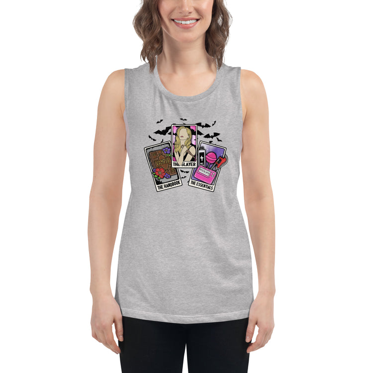 Buffy Tarot Cards Women's Muscle Tank - Fandom-Made