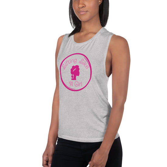 Lifting Like a Girl Ladies’ Muscle Tank - Fandom-Made