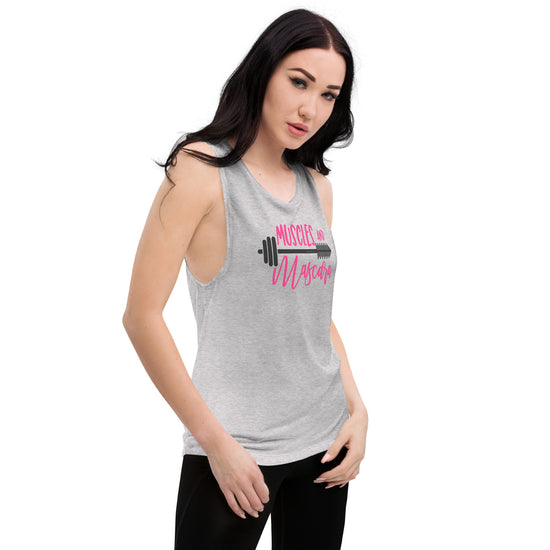 Muscles And Mascara Ladies’ Muscle Tank - Fandom-Made