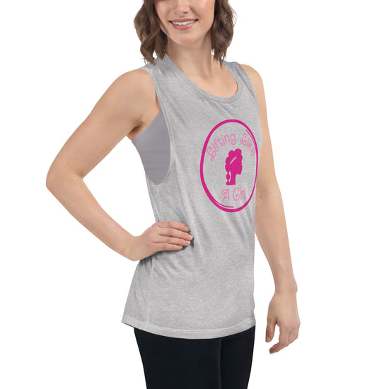 Lifting Like a Girl Ladies’ Muscle Tank - Fandom-Made