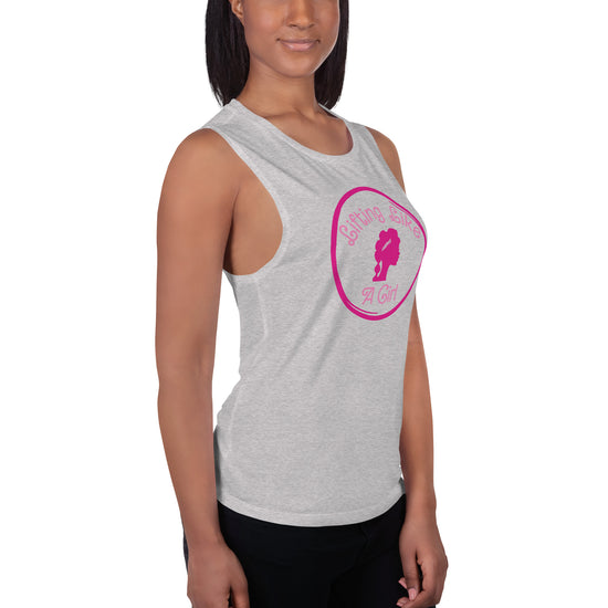 Lifting Like a Girl Ladies’ Muscle Tank - Fandom-Made