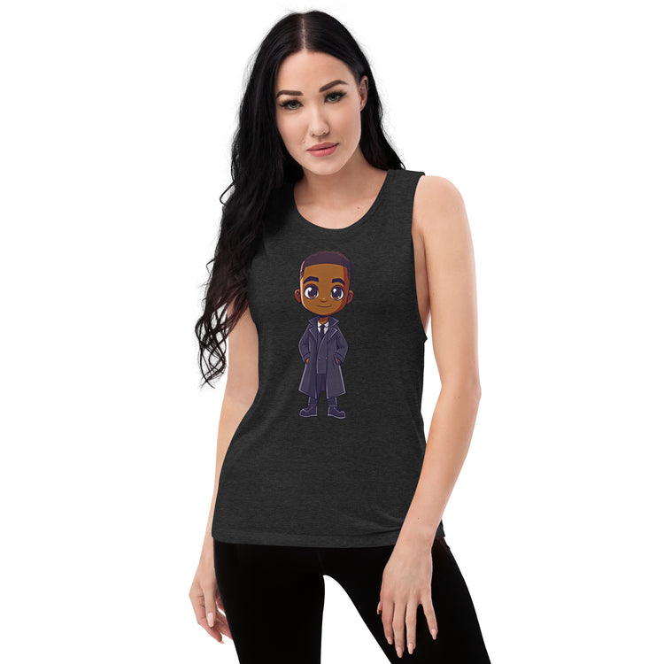 The 15th Doctor Women's Muscle Tank - Fandom-Made