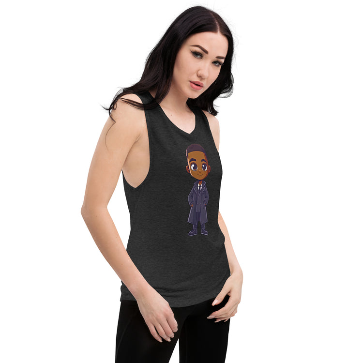 The 15th Doctor Women's Muscle Tank - Fandom-Made