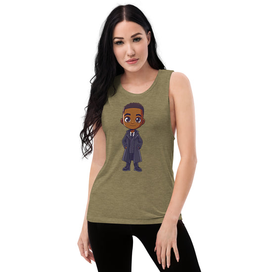 The 15th Doctor Women's Muscle Tank - Fandom-Made