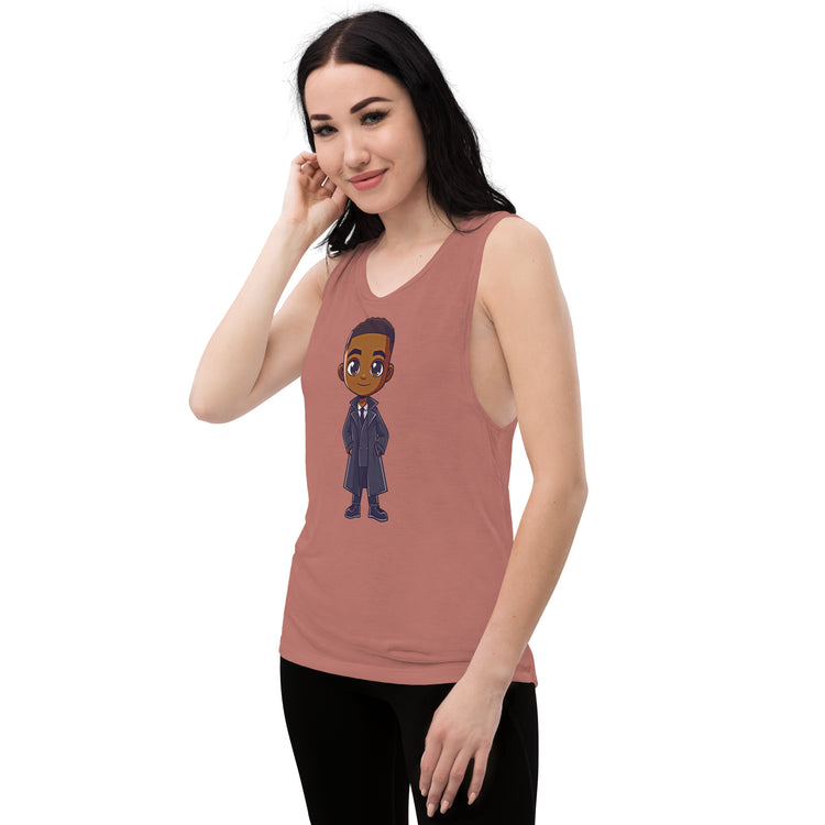 The 15th Doctor Women's Muscle Tank - Fandom-Made