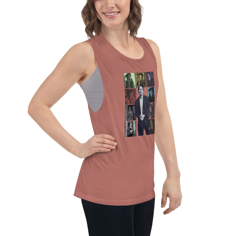 Fergus Fraser Eras Tour Ladies’ Muscle Tank - Fandom-Made