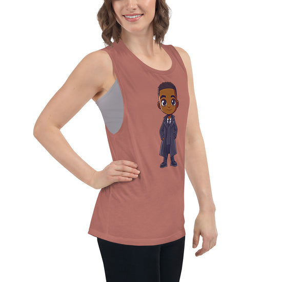 The 15th Doctor Women's Muscle Tank - Fandom-Made