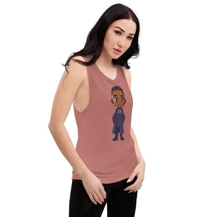 The 15th Doctor Women's Muscle Tank - Fandom-Made