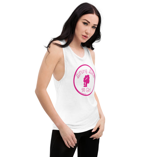 Lifting Like a Girl Ladies’ Muscle Tank - Fandom-Made