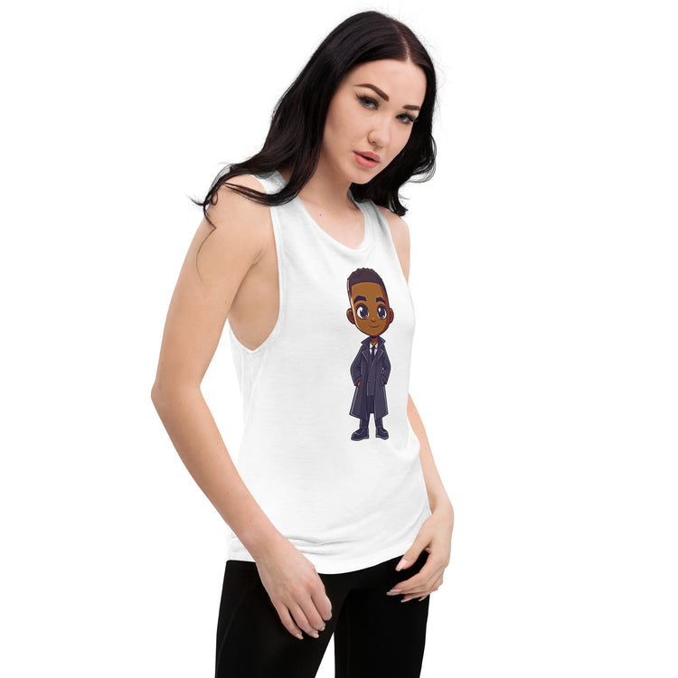 The 15th Doctor Women's Muscle Tank - Fandom-Made