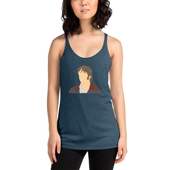 Mr. Darcy Women's Tri-Blend Racerback Tank Top - Fandom-Made