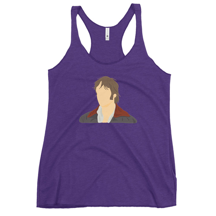 Mr. Darcy Women's Tri-Blend Racerback Tank Top - Fandom-Made