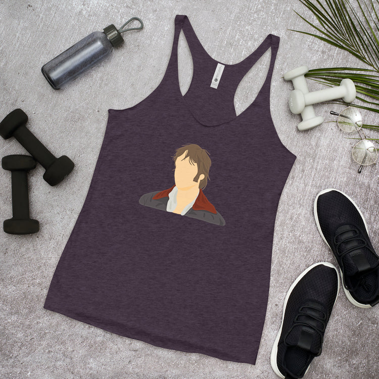 Mr. Darcy Women's Tri-Blend Racerback Tank Top - Fandom-Made