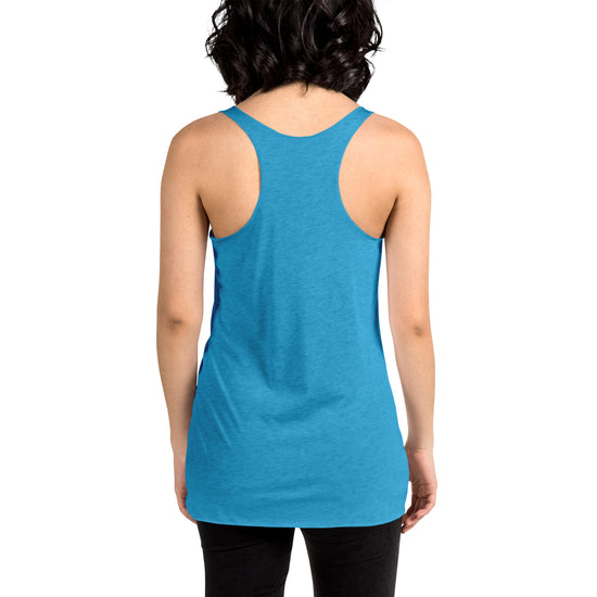 Harry Styles Outline Women's Tri-Blend Racerback Tank Top - Fandom-Made