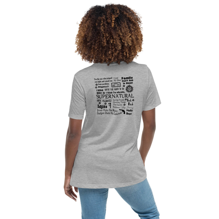 Supernatural Women's Relaxed T-Shirt - Fandom-Made