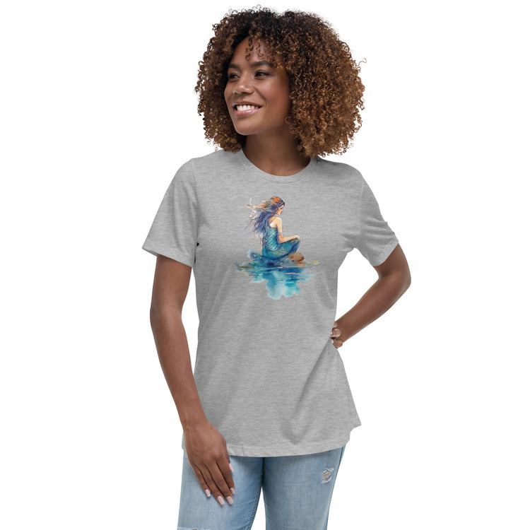 Mermaid Thoughts Women's Relaxed T-Shirt - Fandom-Made