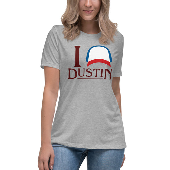 I Love Dustin (Henderson) Women's Relaxed T-Shirt - Fandom-Made