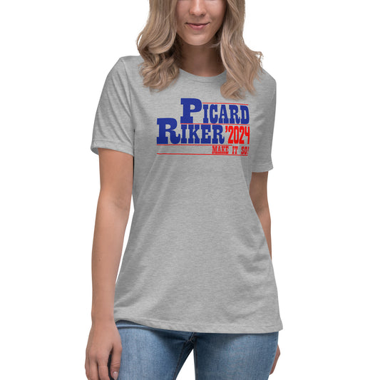 Picard Riker 2024 Women's Relaxed T-Shirt - Fandom-Made