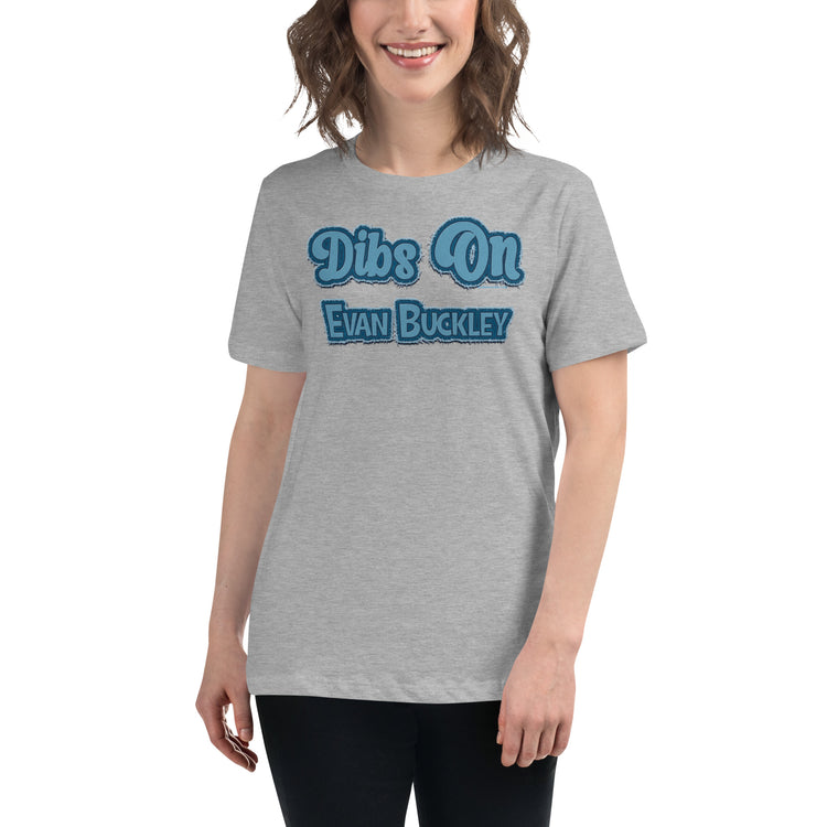 Dibs On Evan Buckley Women's Relaxed T-Shirt - Fandom-Made