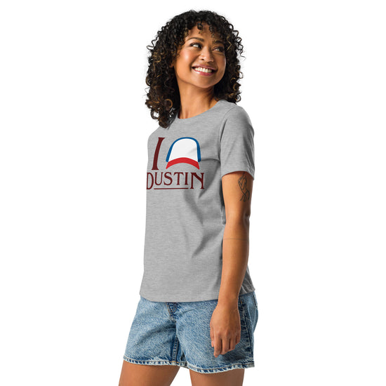 I Love Dustin (Henderson) Women's Relaxed T-Shirt - Fandom-Made