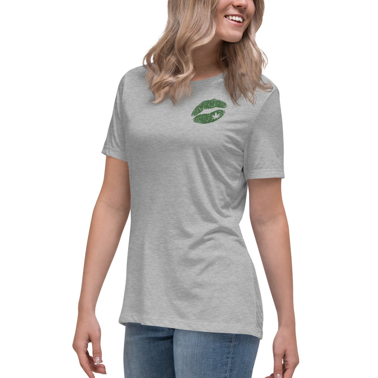 Pot Lips Women's Relaxed T-Shirt - Fandom-Made