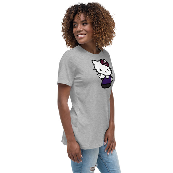 FU Kitty Women's Relaxed T-Shirt - Fandom-Made