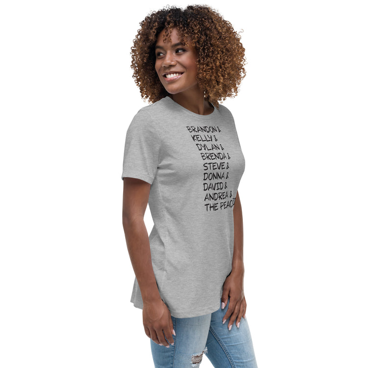 90210 Characters Women's Relaxed T-Shirt - Fandom-Made