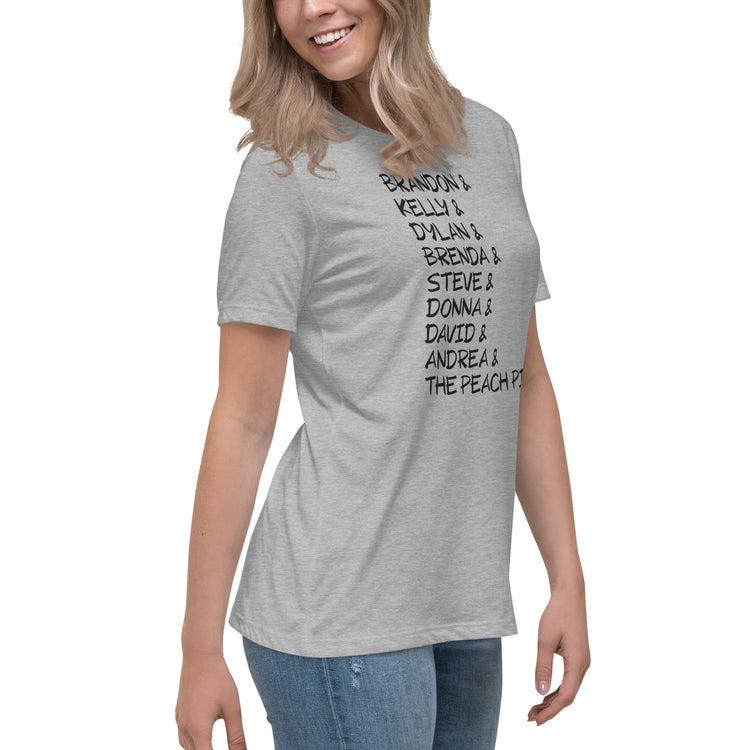 90210 Characters Women's Relaxed T-Shirt - Fandom-Made