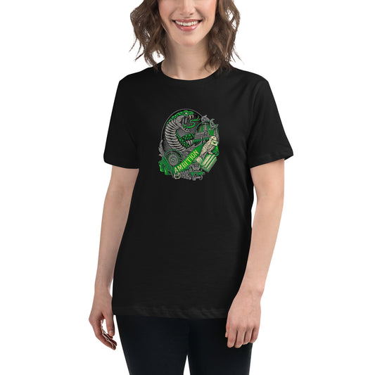 Slytherin Ambition Women's Relaxed T-Shirt - Fandom-Made