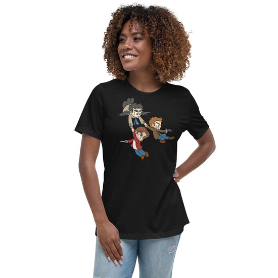 Supernatural Trio Women's Relaxed T-Shirt - Fandom-Made