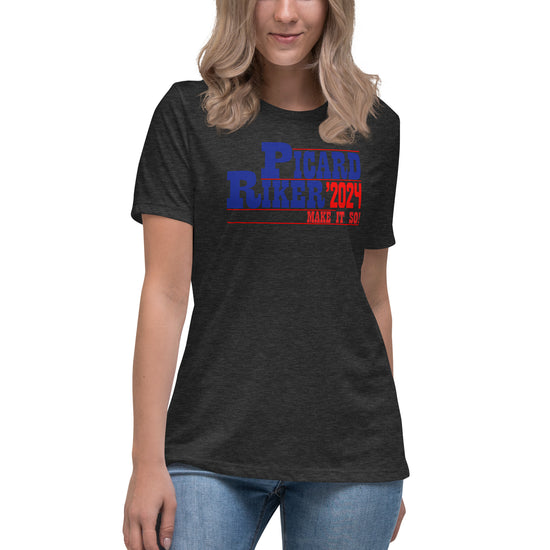 Picard Riker 2024 Women's Relaxed T-Shirt - Fandom-Made