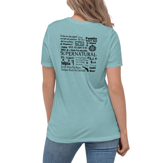 Supernatural Women's Relaxed T-Shirt - Fandom-Made