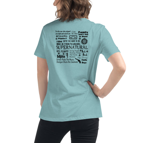 Supernatural Women's Relaxed T-Shirt - Fandom-Made