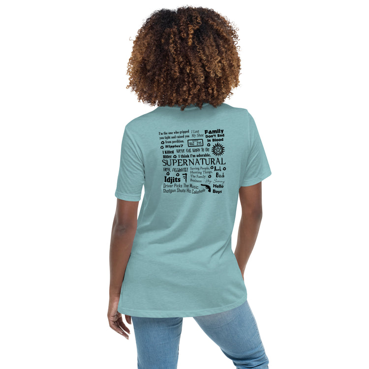 Supernatural Women's Relaxed T-Shirt - Fandom-Made