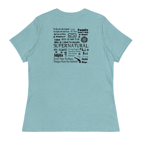 Supernatural Women's Relaxed T-Shirt - Fandom-Made