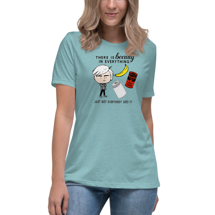 Andy Warhol Women's Relaxed T-Shirt - Fandom-Made