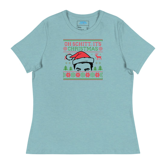 Oh Schitt It's Christmas Women's Relaxed T-Shirt - Fandom-Made